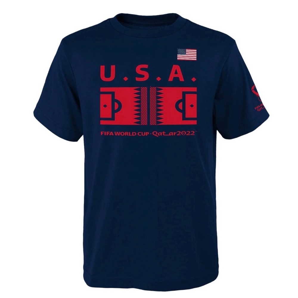 Team USA FIFA World Cup Navy Blue T-Shirt XL NEW NWT